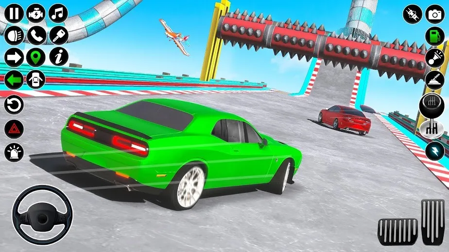 Mega Ramp Car Games: Car Stunt screenshot 1