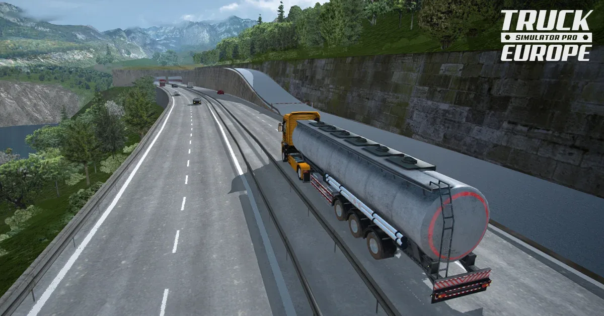Truck Simulator PRO Europe screenshot 4