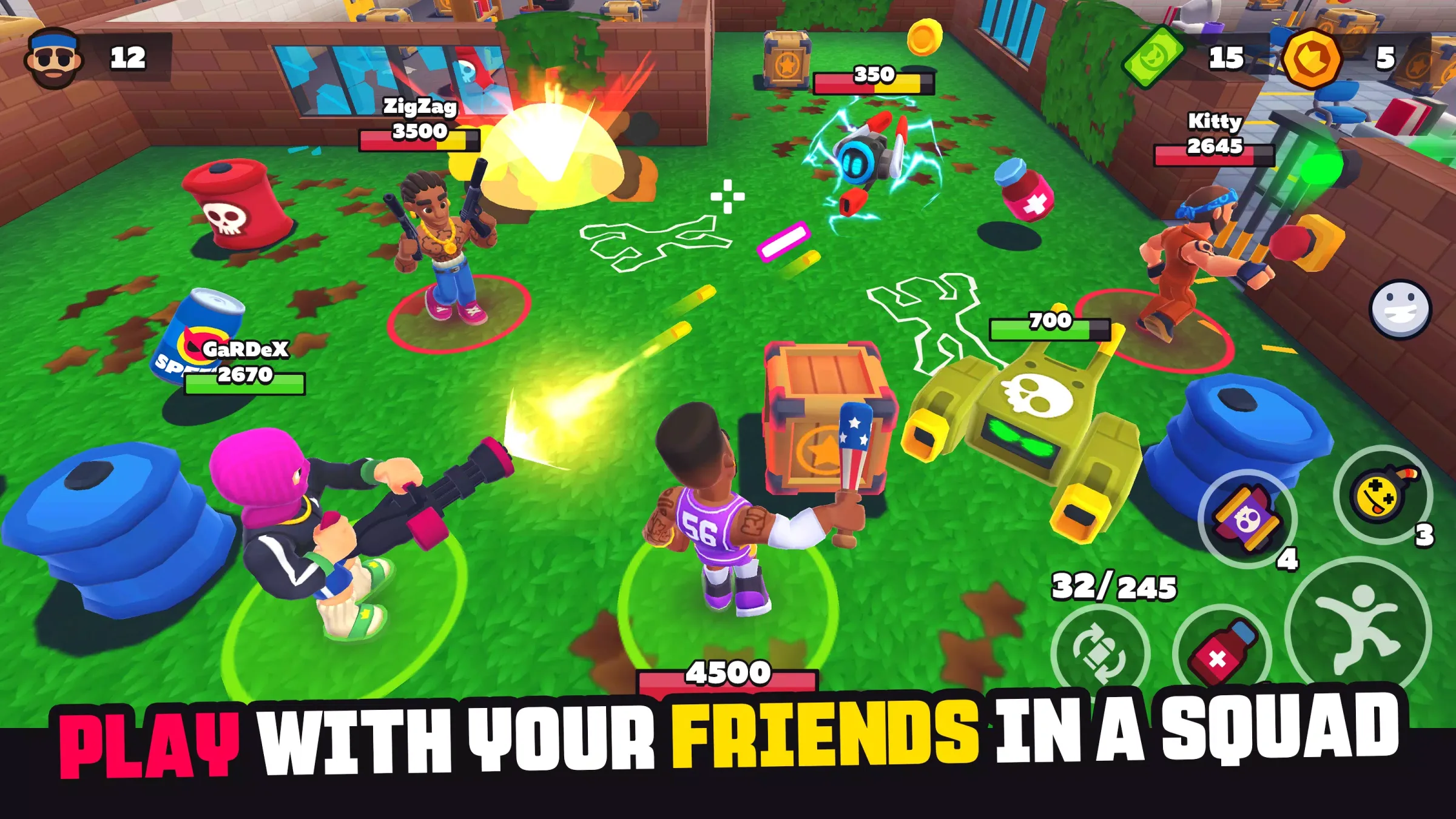 HAPPY ZONE - Battle Royale screenshot 1
