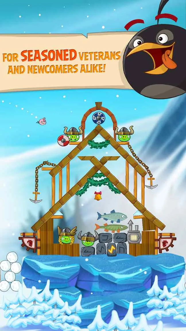 Angry Birds Seasons screenshot 2