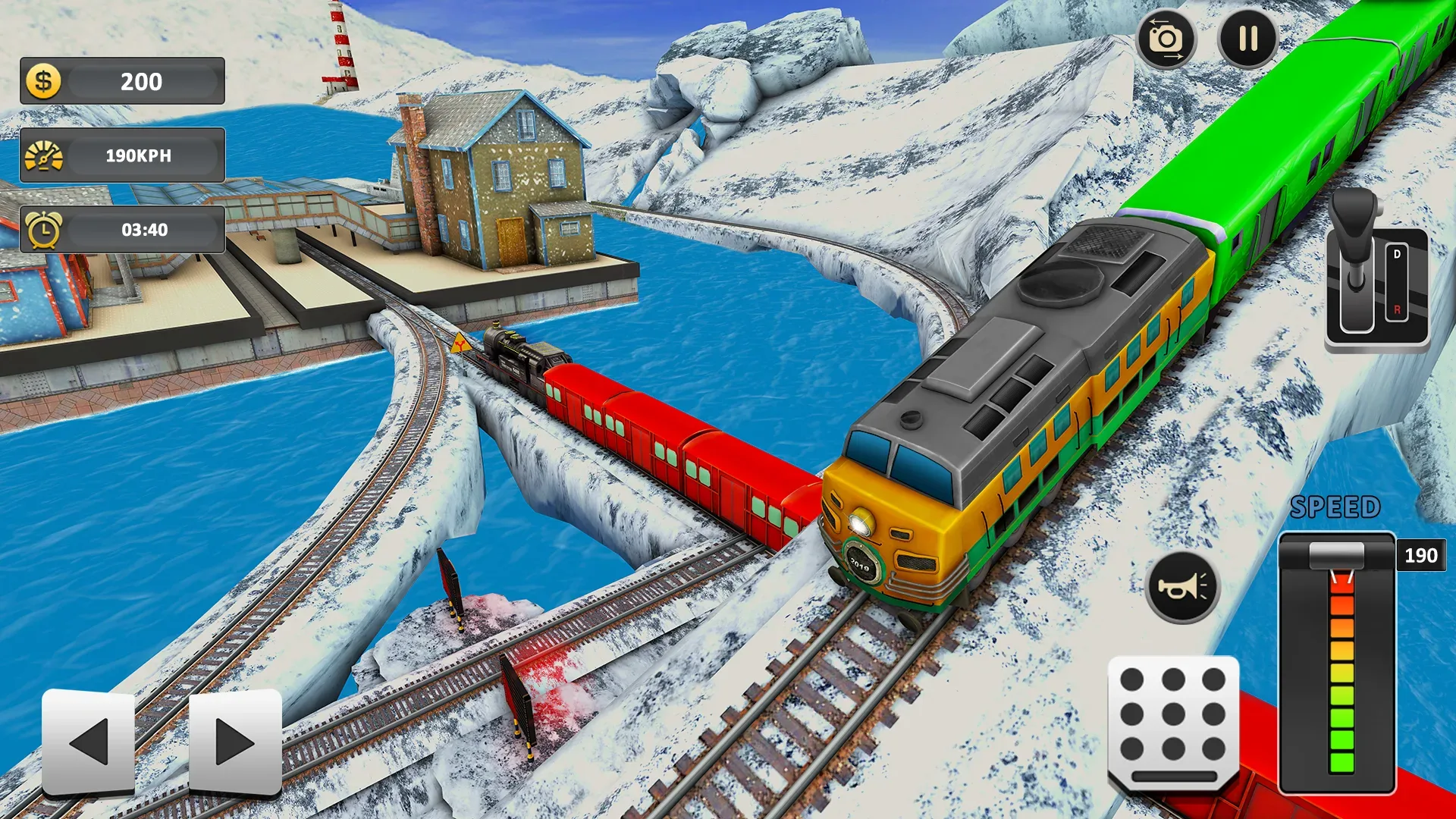 Railway Train Game Simulator screenshot 3
