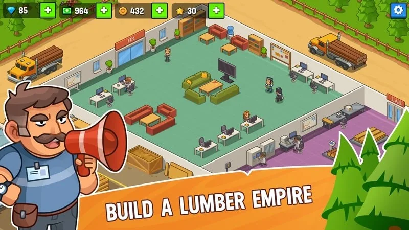 Lumber Inc Tycoon screenshot 1