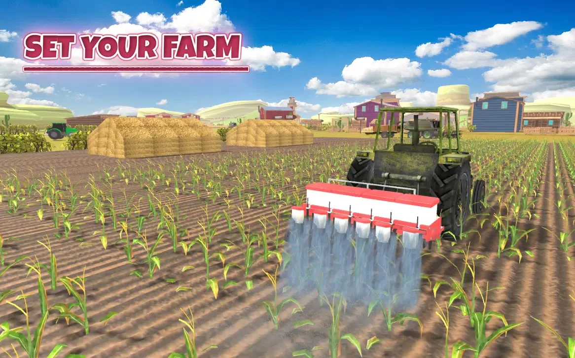 Real Tractor Farm Harvesting screenshot 3