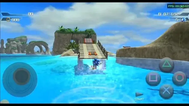 Sonic P-06 Mobile screenshot 1