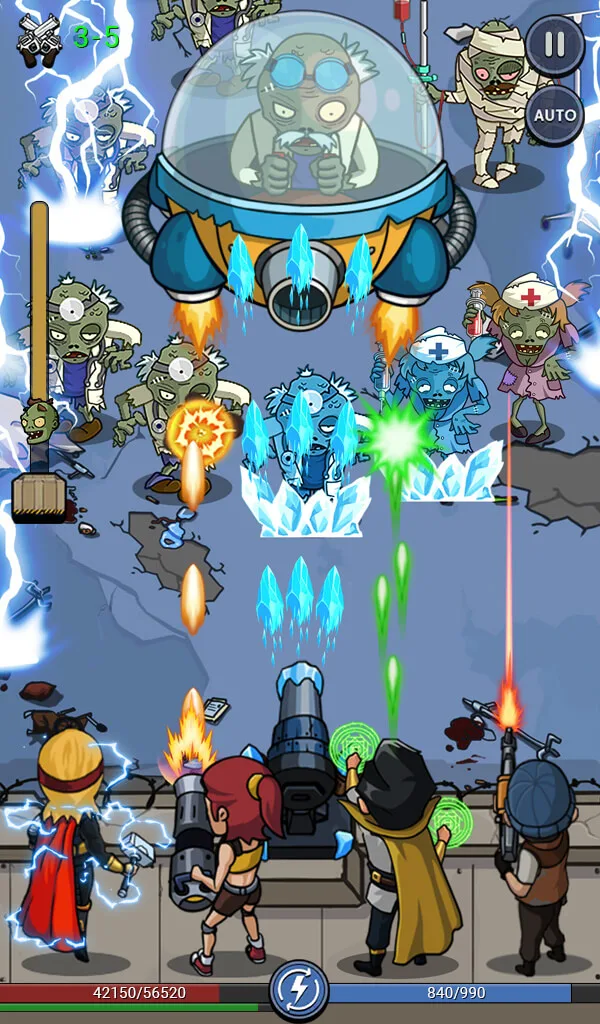 Zombie War: Idle Defense screenshot 4