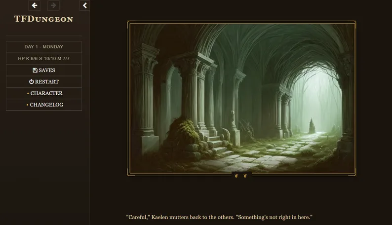 TFDungeon screenshot 2