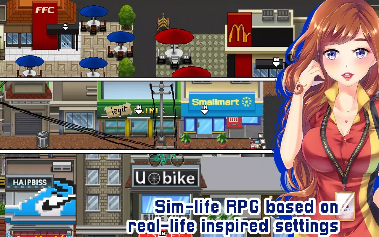 Citampi Stories: Love Life RPG screenshot 1