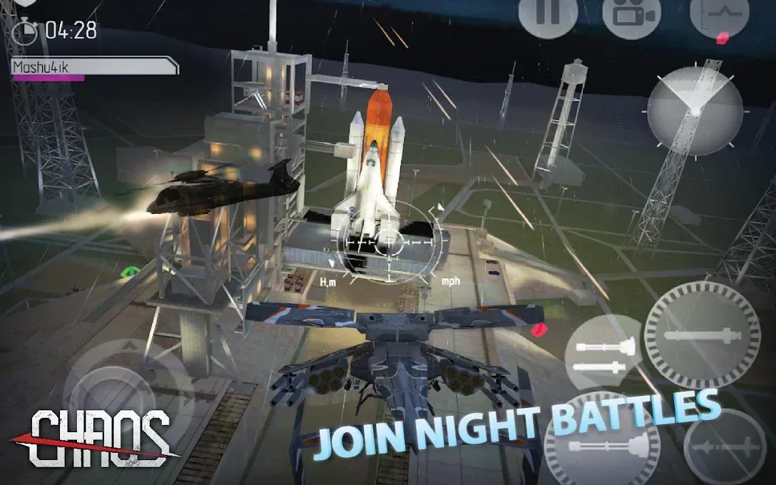 CHAOS Combat Helicopter HD #1 screenshot 2
