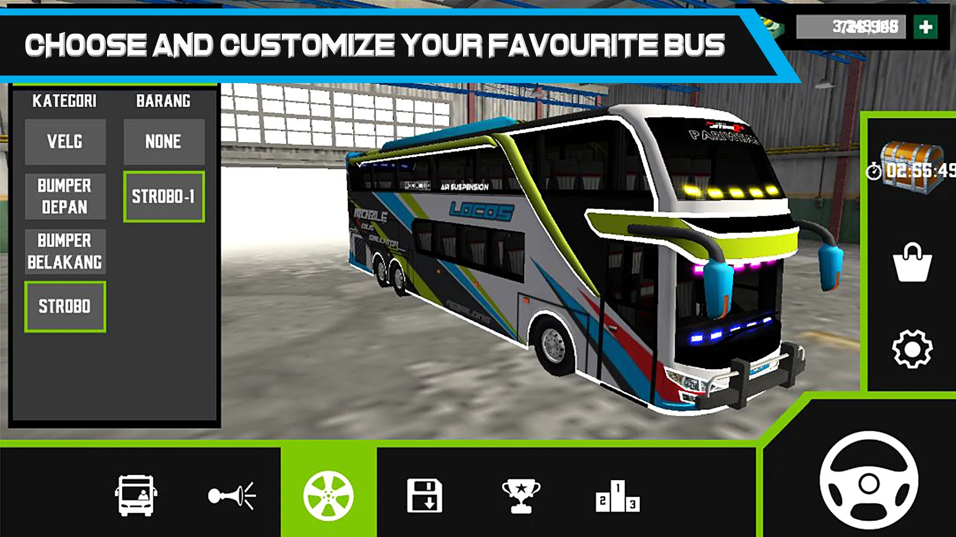 Mobile Bus Simulator screenshot 1