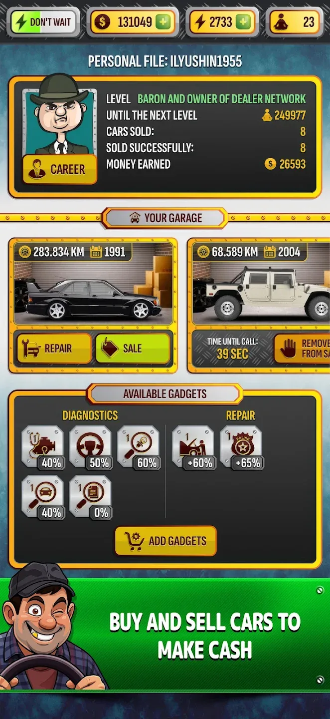 Car Dealer Simulator screenshot 1