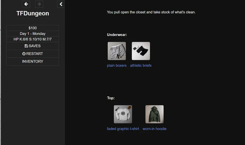 TFDungeon screenshot 1