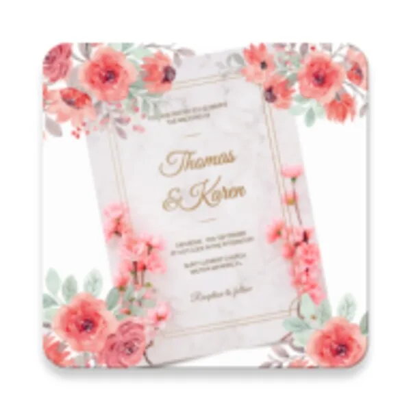 Stylish Invites: Easy Invitation Card Maker (Android) icon