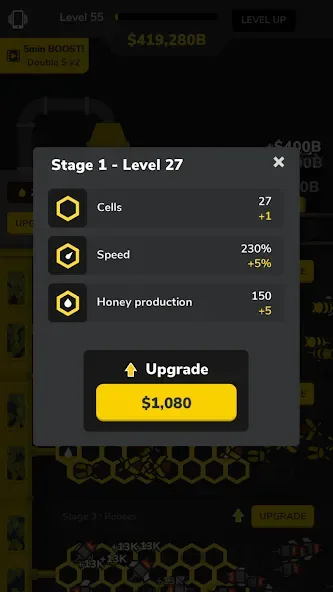 Idle Bee Factory Tycoon screenshot 2