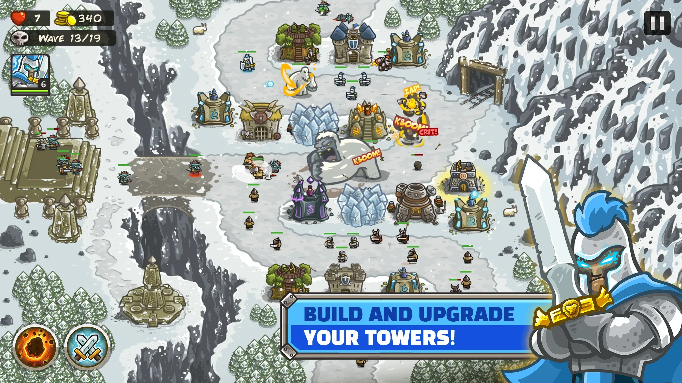 Kingdom Rush Tower Defense screenshot 2