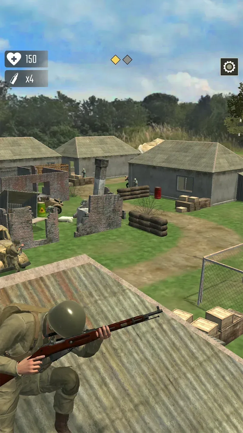 Frontline Heroes: WW2 Warfare screenshot 4