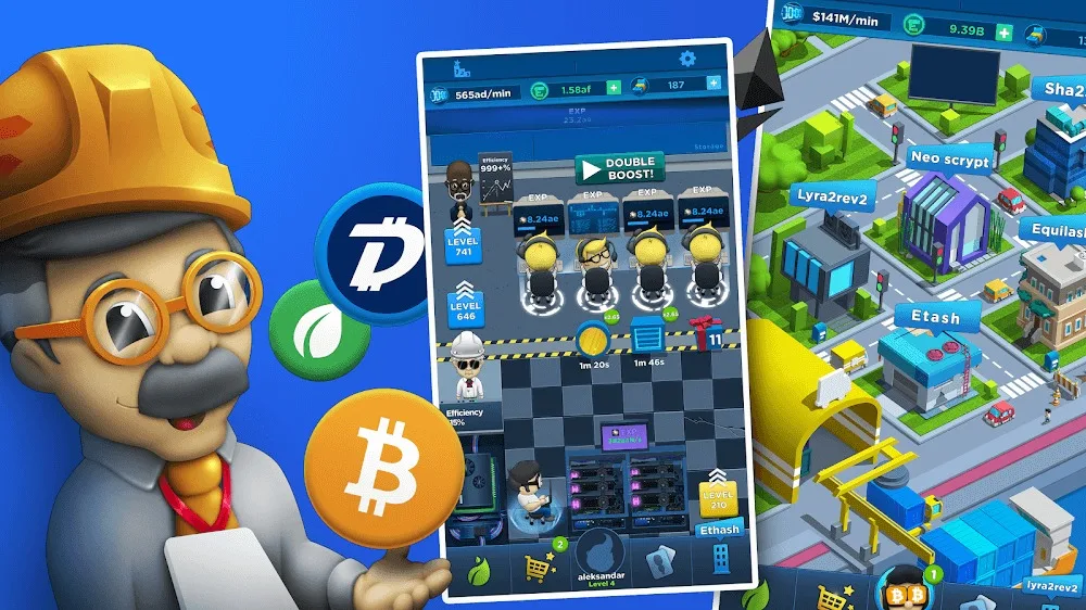 Crypto Idle Miner screenshot 1