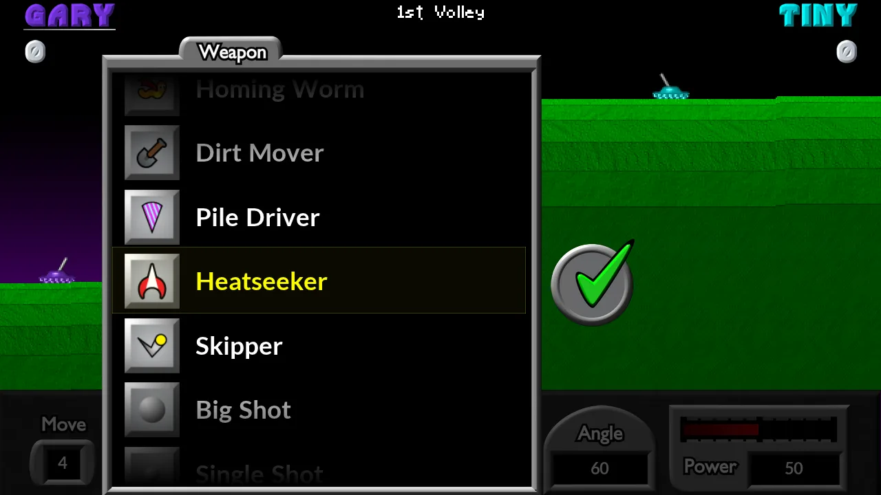 Pocket Tanks screenshot 1