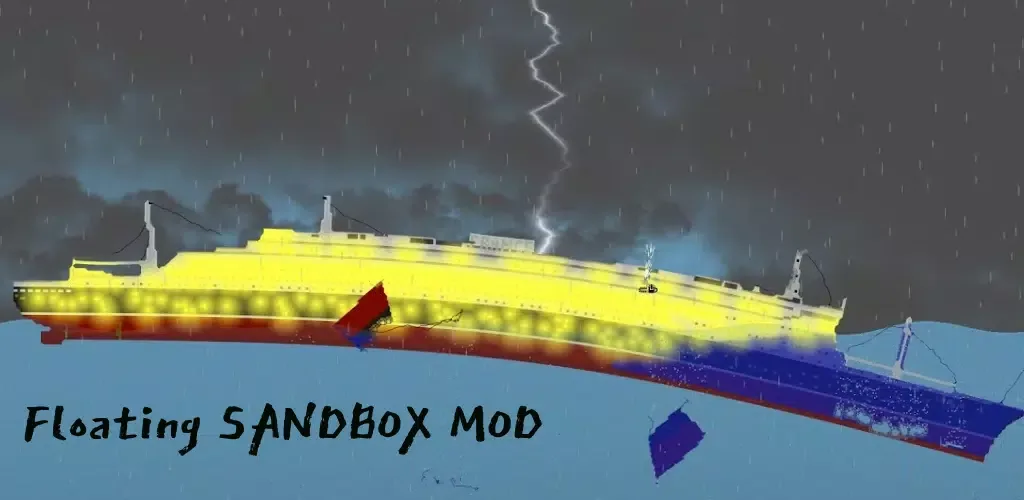 Floating Sandbox Titanic 2d screenshot 1
