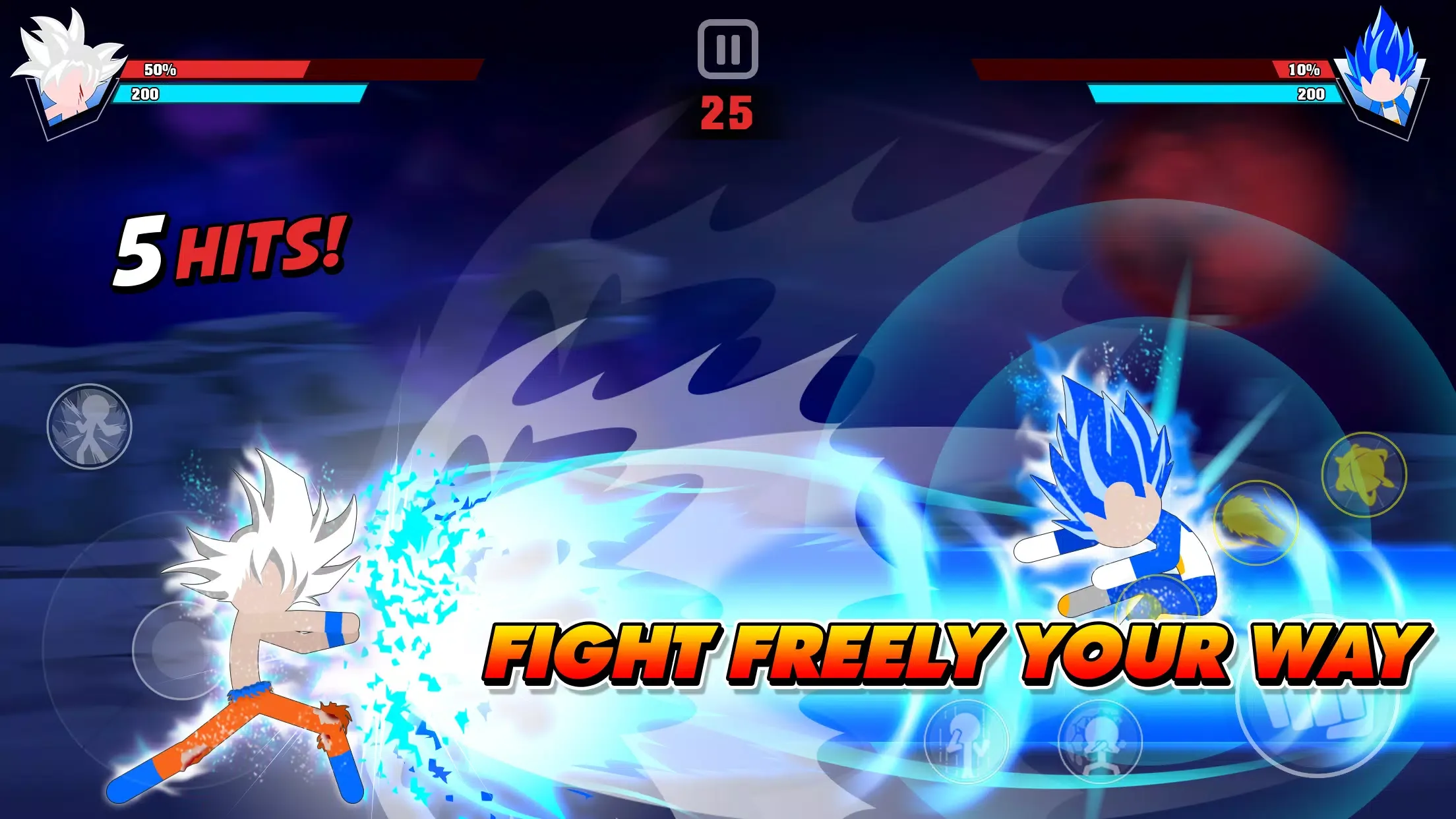 Stickman Battle Fight screenshot 4