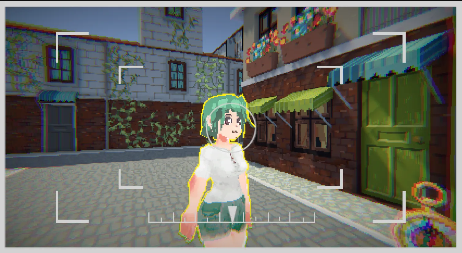 Time freeze?!! Stop-and-tease adventure screenshot 2