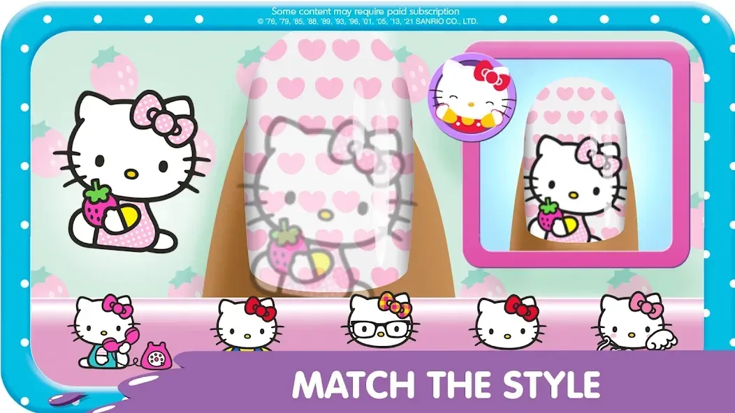 Hello Kitty Nail Salon screenshot 2