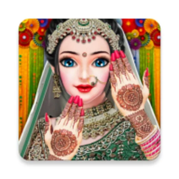 Trò chơi hóa trang áo cưới Ấn Độ (Android) Android app icon