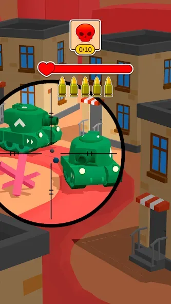Tank Sniper Mod screenshot 1