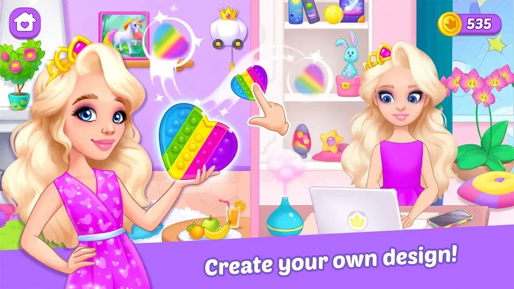 Princess Girl Paper House screenshot 3