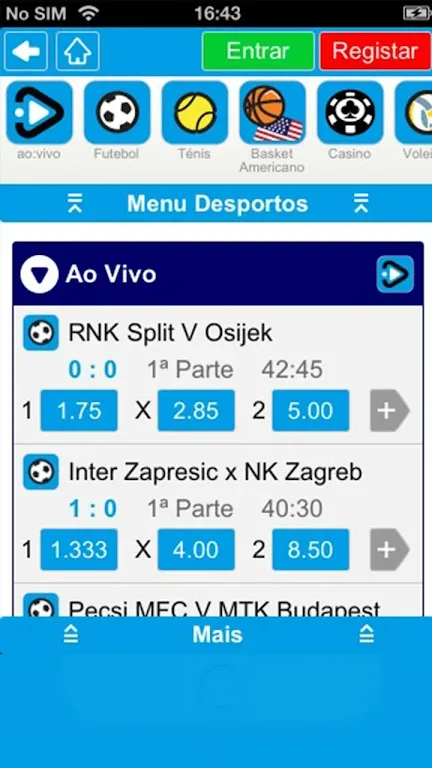 Sportingbet screenshot 3