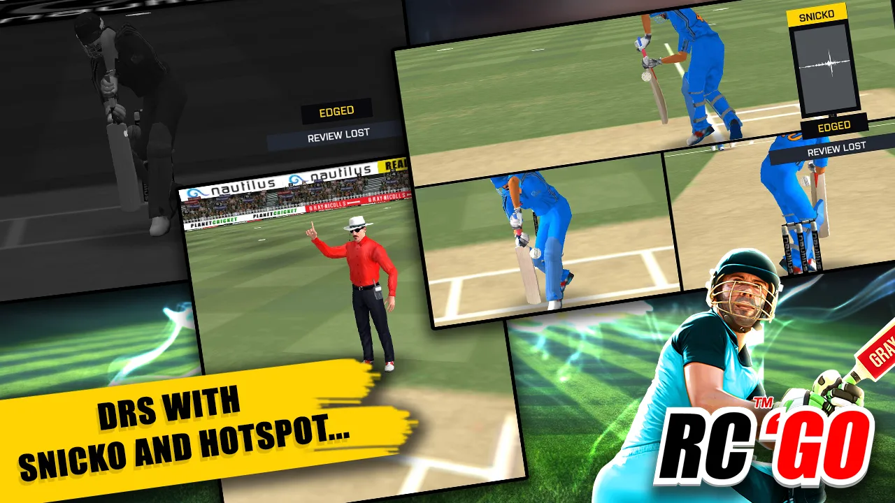 Real Cricket" GO screenshot 2