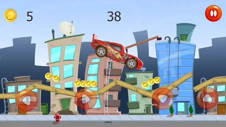 Ultimate Lightning Mcqueen Race screenshot 4