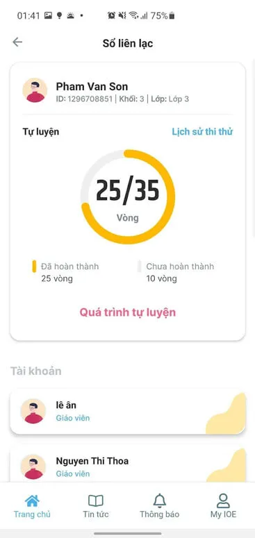IOE - Thi Tiếng Anh trên mạng screenshot 4