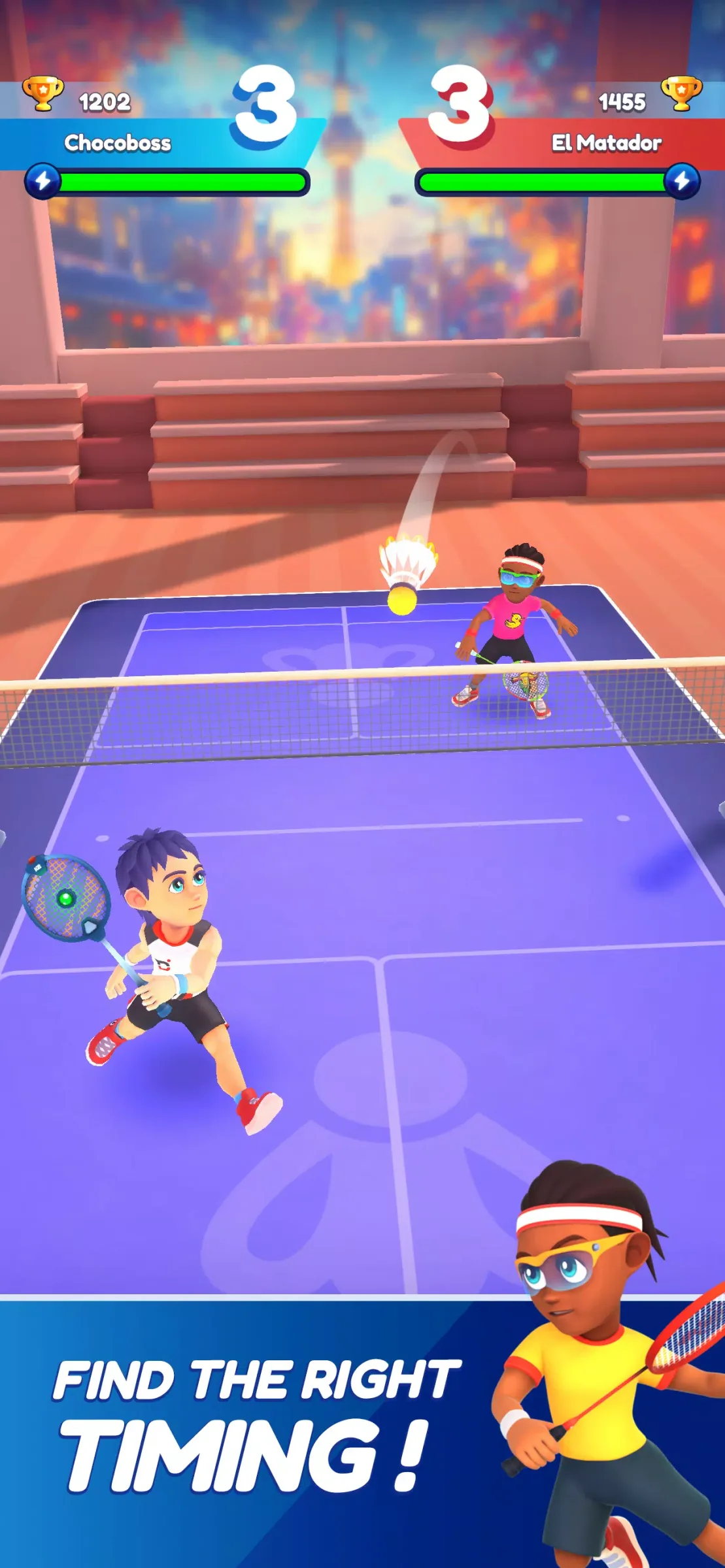 SMASH Badminton screenshot 2