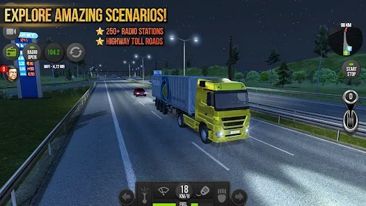 Truck Simulator 2018: Europe screenshot 2