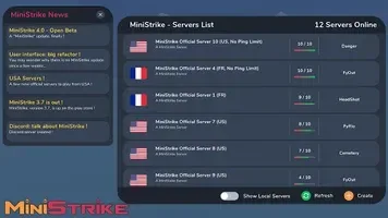 MiniStrike bản beta test screenshot 1