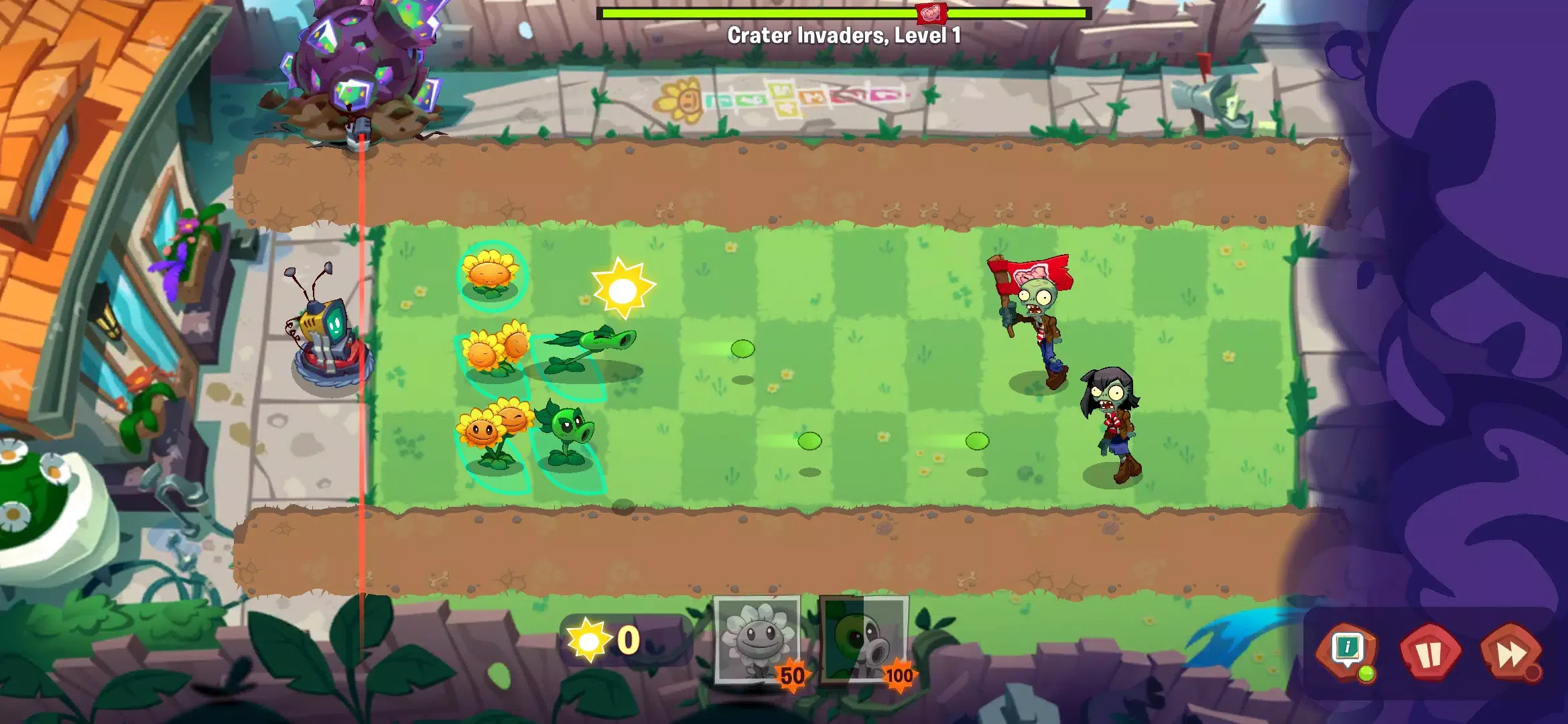 Plants vs. Zombies 3 screenshot 1