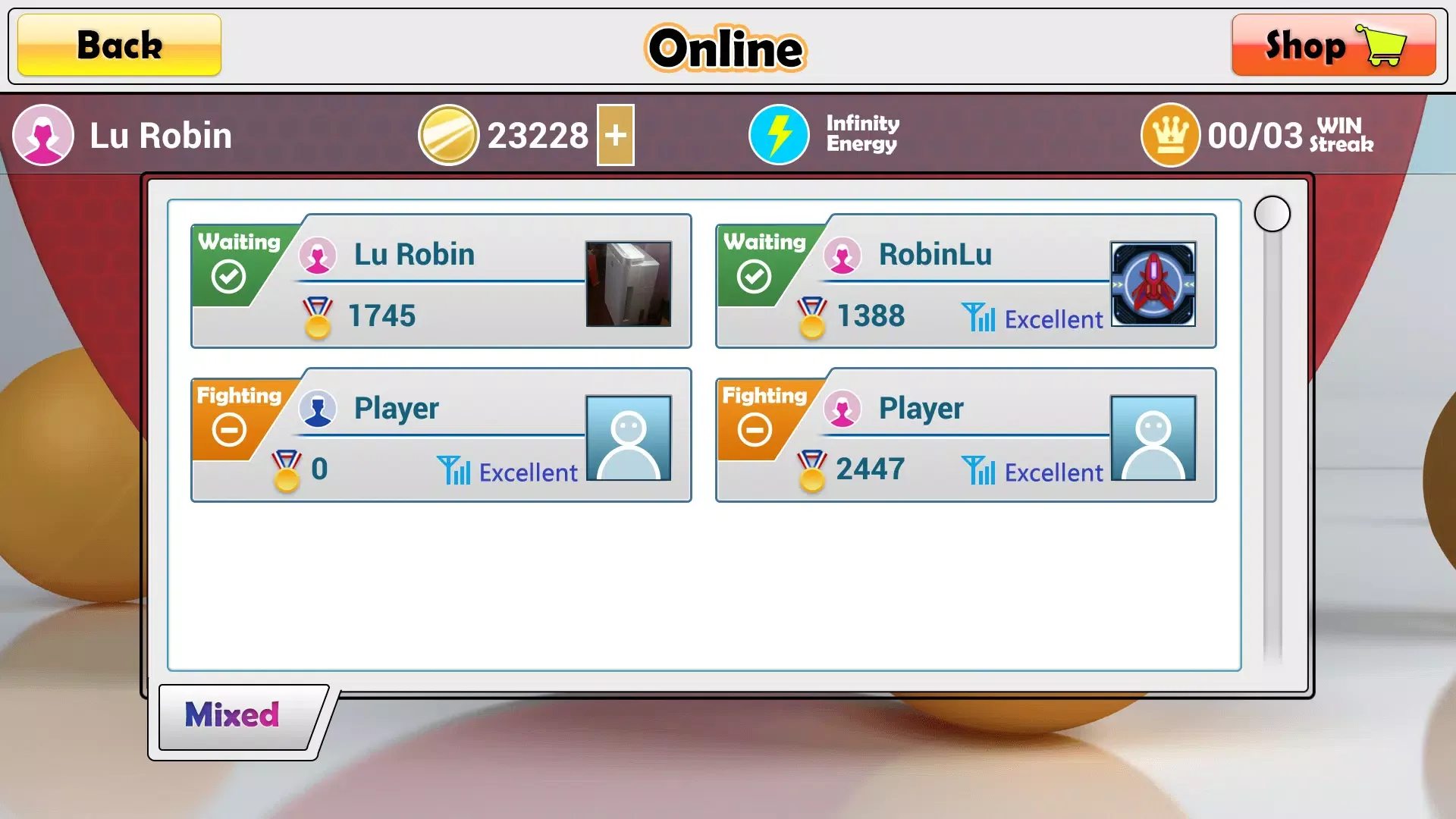 Virtual Table Tennis screenshot 4