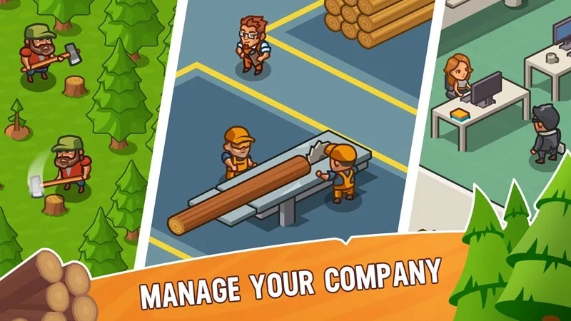 Lumber Inc Tycoon screenshot 2