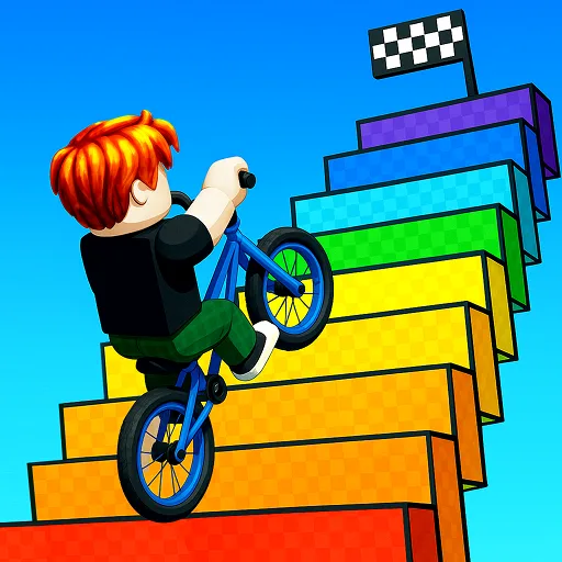 Obby bike: Parkour Adventure icon