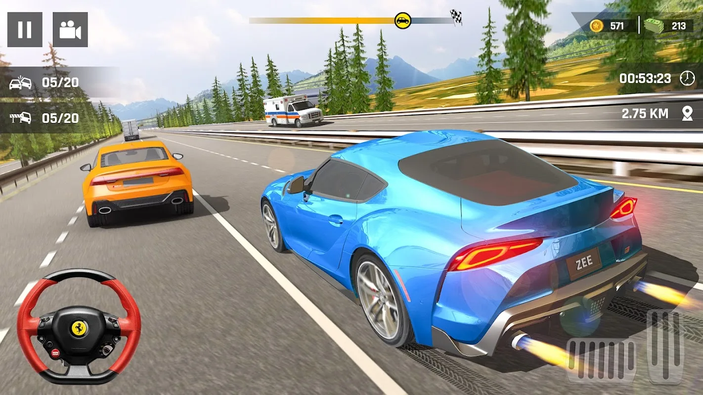Speed Car Racing 3D Car Games screenshot 4