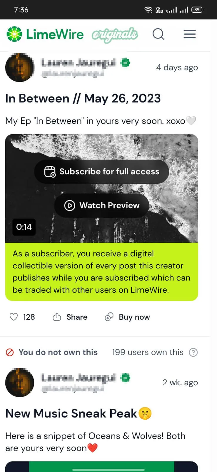 LimeWire screenshot 3