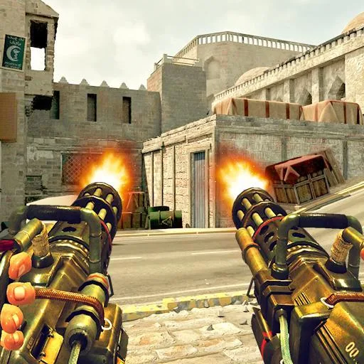 Machine Gun Firing: Gun Games icon