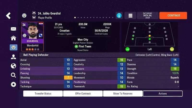 Football Manager 2024 Mobile screenshot 1