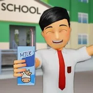 Kantin Sekolah Simulator icon