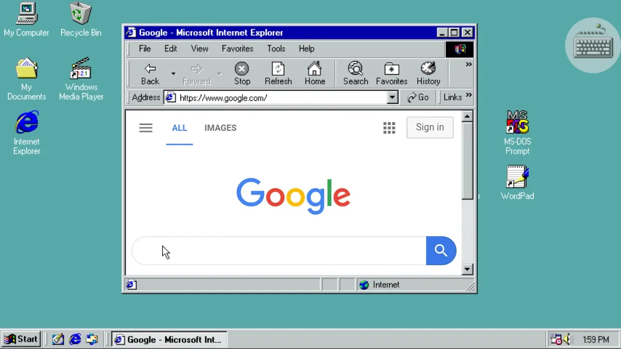 Win 98 Simulator icon