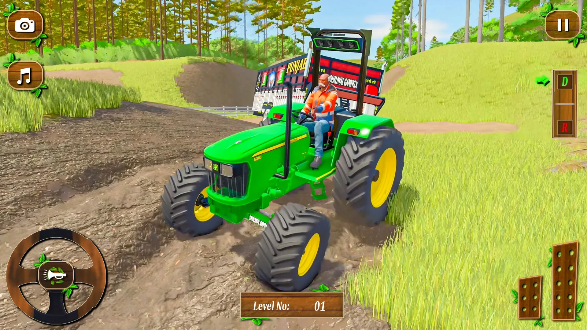 Indian Tractor Sim Tochan Game screenshot 4