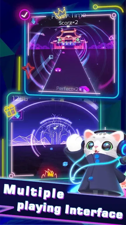Sonic Cat - Slash the Beats screenshot 2