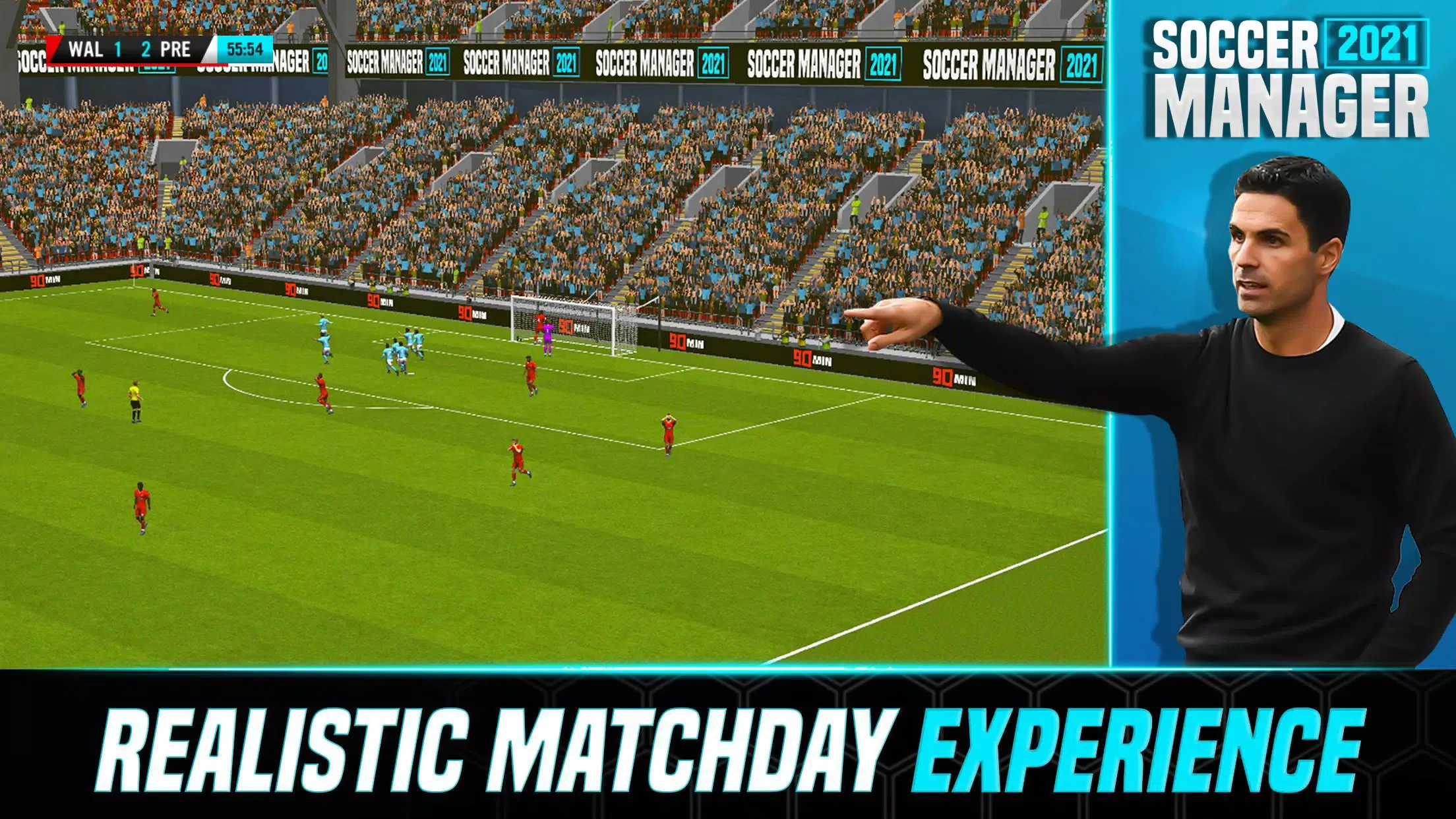 Soccer Manager 2021 - Game Manajemen Sepak Bola screenshot 4