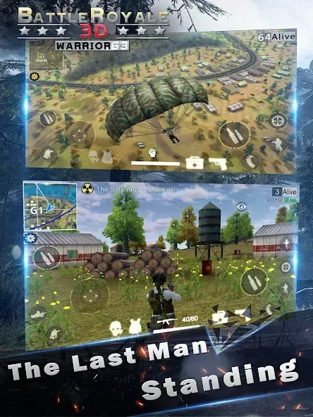 Battle Royale 3D - Warrior63 screenshot 1