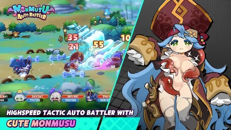 Monmusu Girls: Autobattler screenshot 4